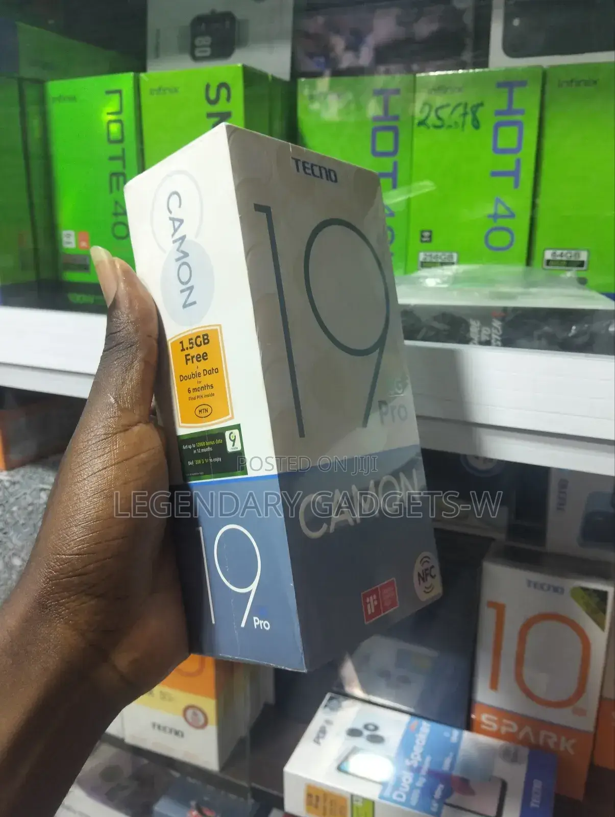 New Tecno Camon 19 Pro 5G 256 GB