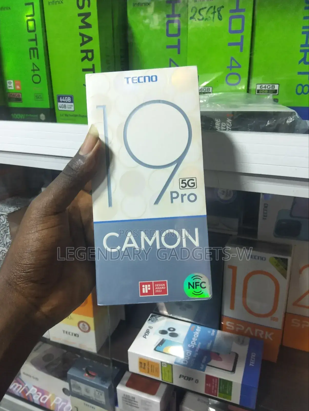 New Tecno Camon 19 Pro 5G 256 GB