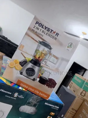 Polystar 2 in 1 Blender 400 Watts