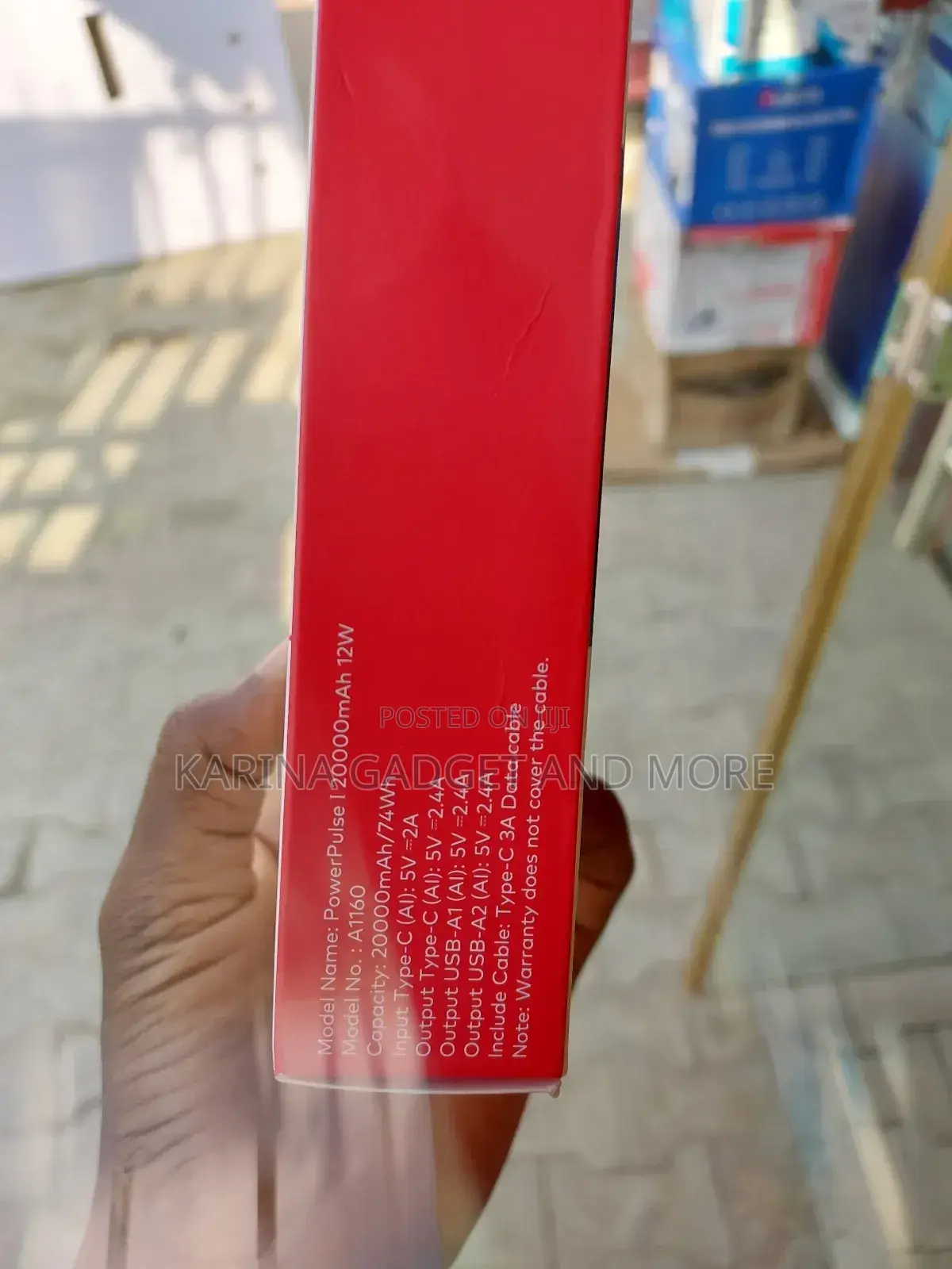 Itel Power Pluse 1 20000mah