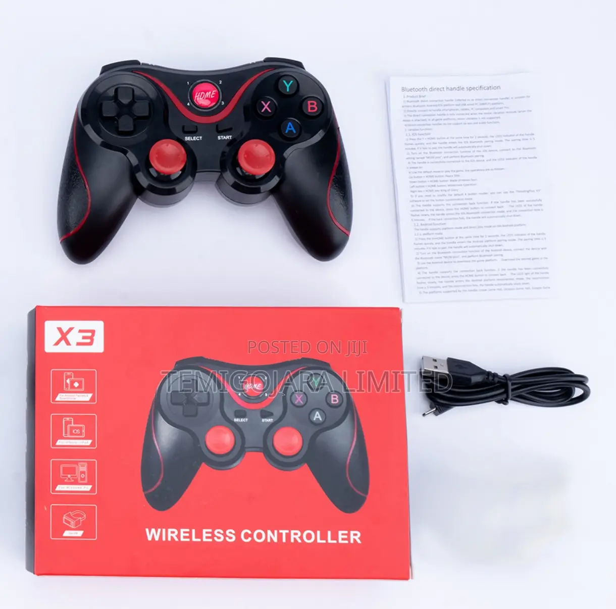 X3 Wireless Gamepad