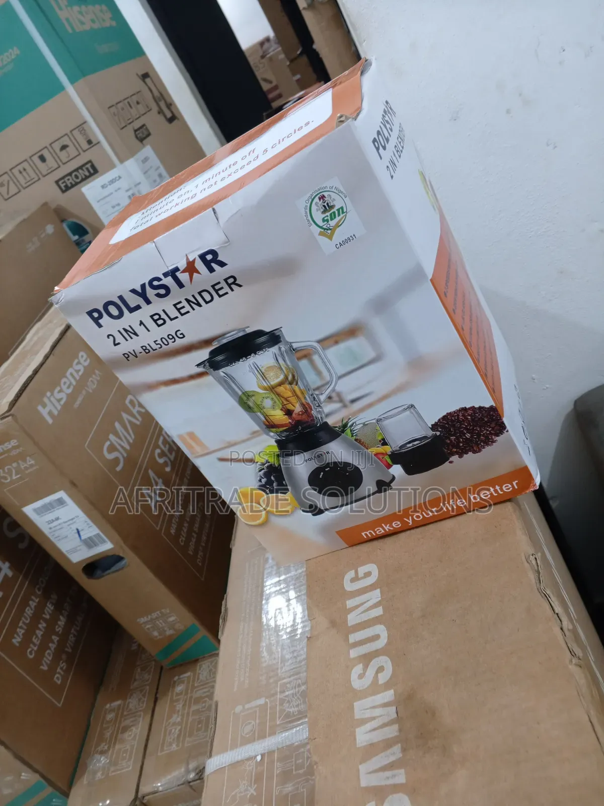 Polystar Pv-Bl509g User-Friendly Blender