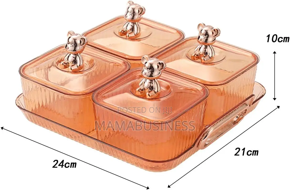 4pc Spice Container Condiment Box