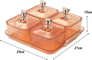 4pc Spice Container Condiment Box