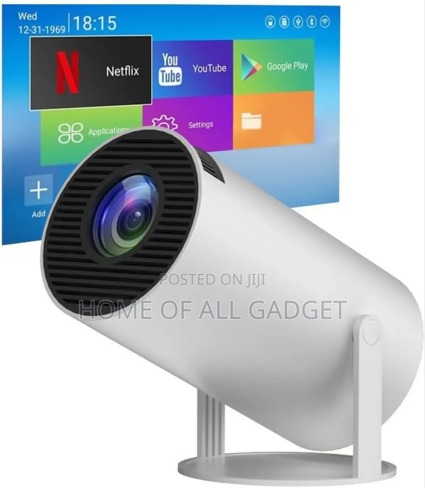 Smart Android 12 Projector Capable of Netflix