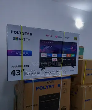 Super Cool Polystar 43" Frameless Full HD Smart Television