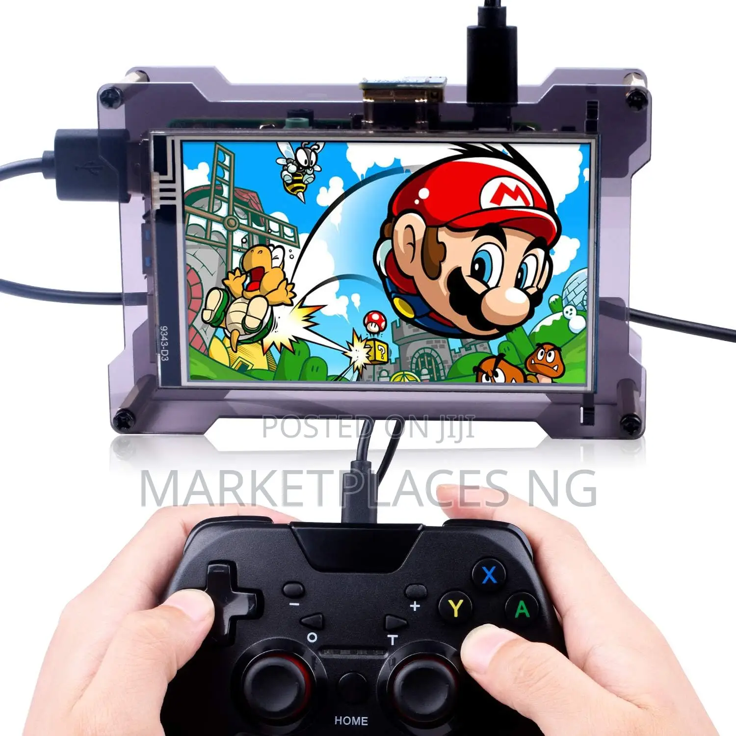 Miuzei 4" Raspberry Pi 4 Touchscreen Display With Case Fan