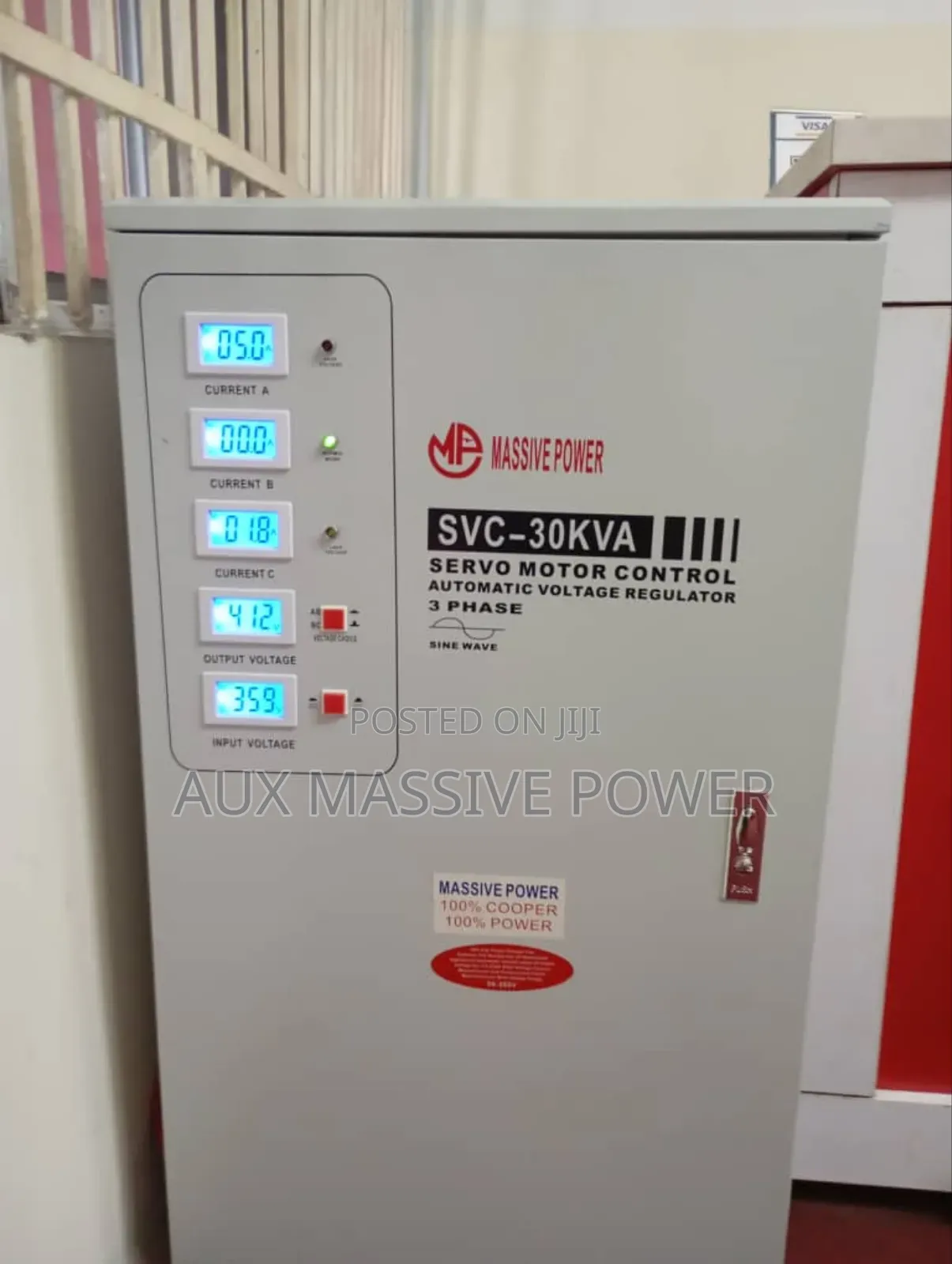 30kw 3/Phase Central Stabilizer