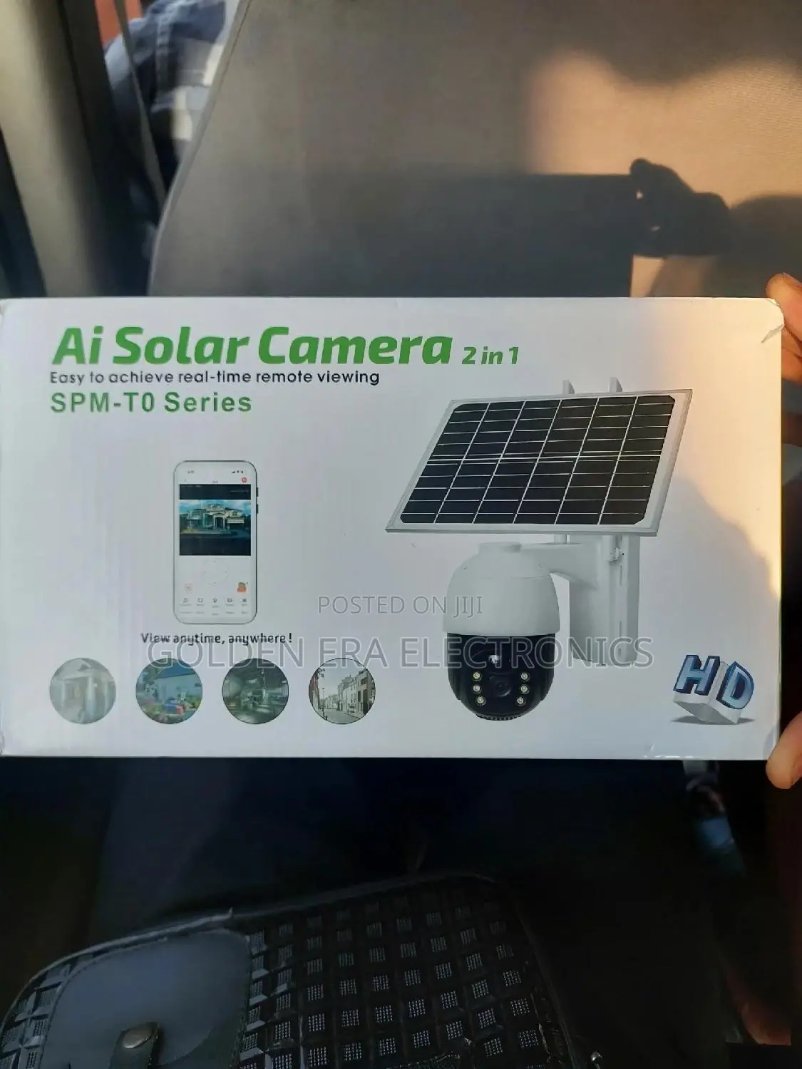 Ai Solar Camera 2in1 With Bidirectional Speech