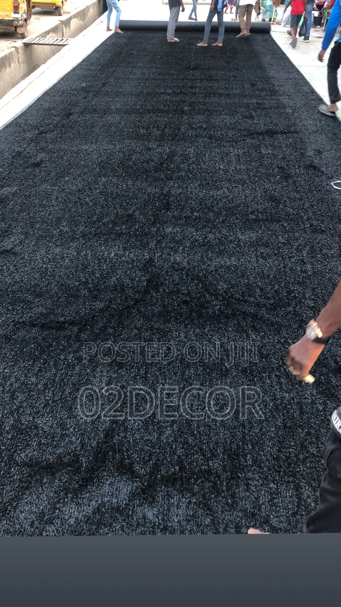 25mm Black Color Grass