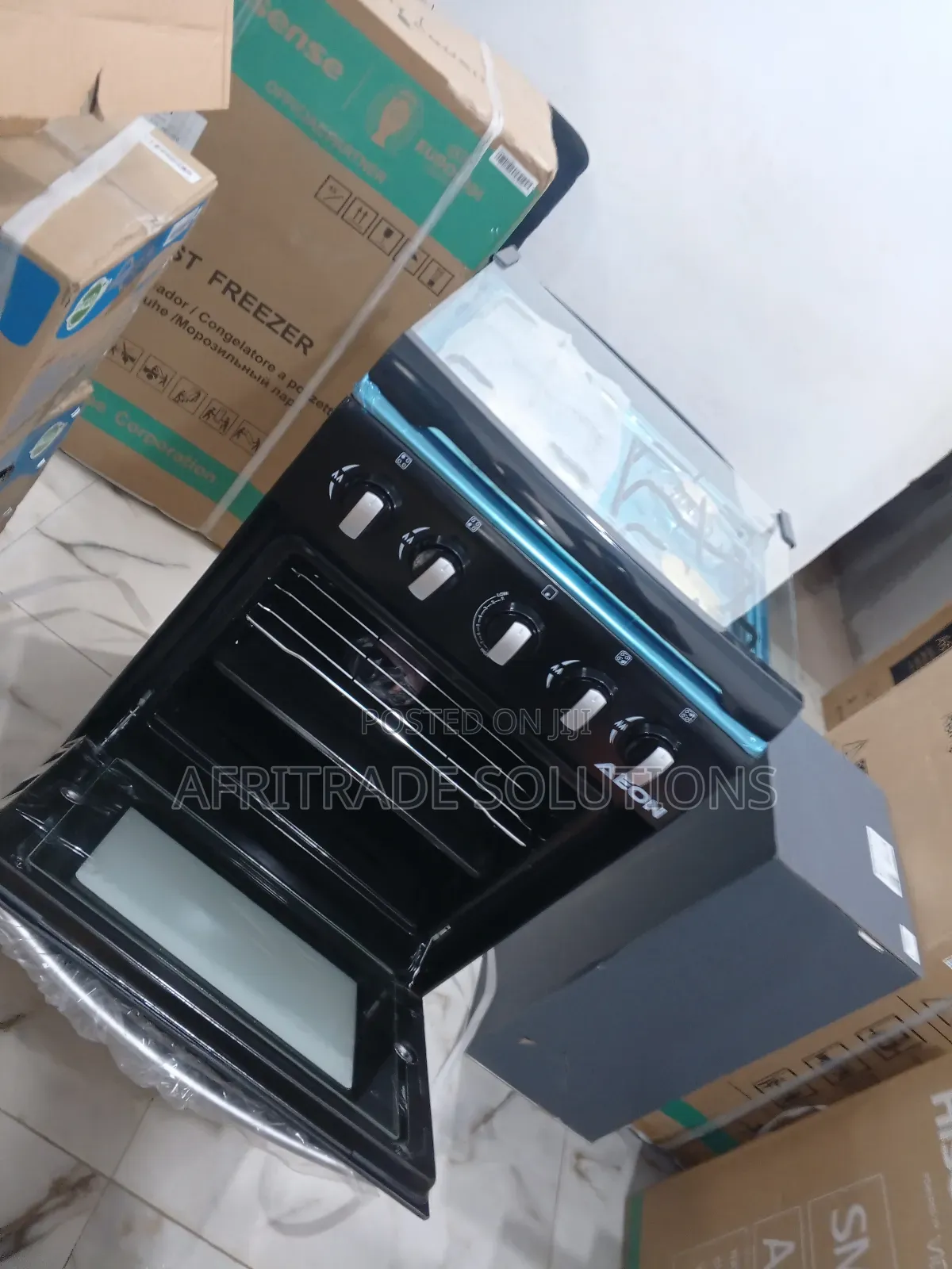Aeon 4 Burner Gas Cooker for Cooking/Baking