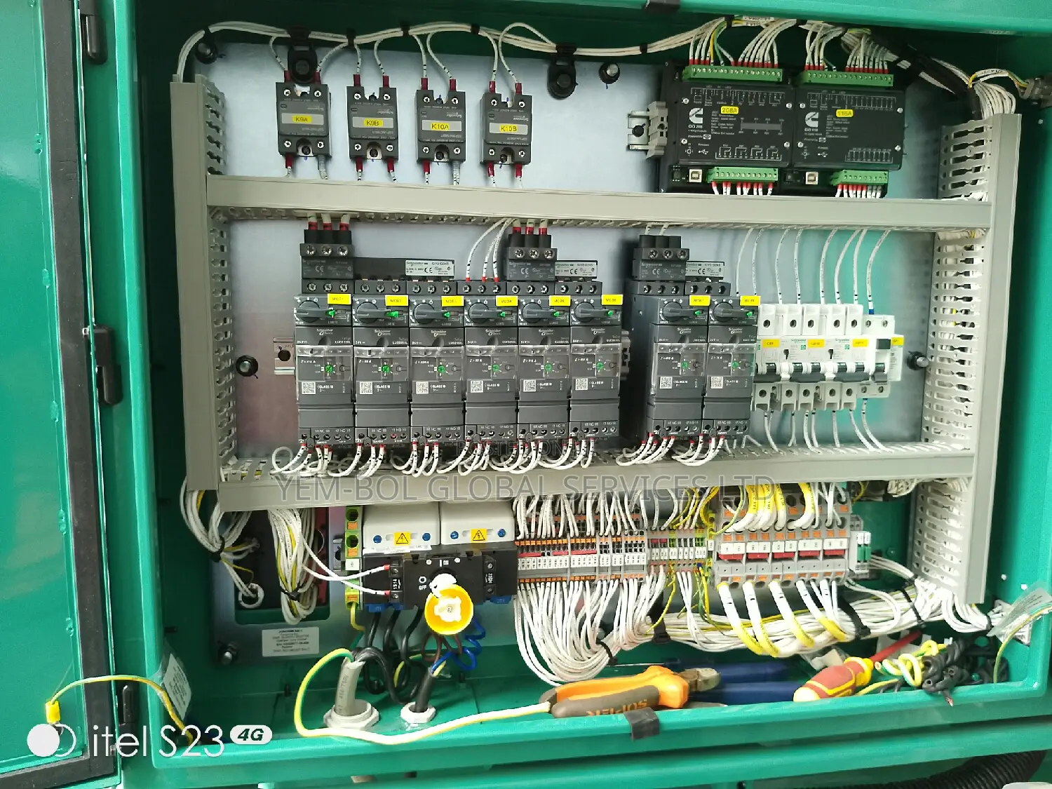 CNG Industrial Generator Installation