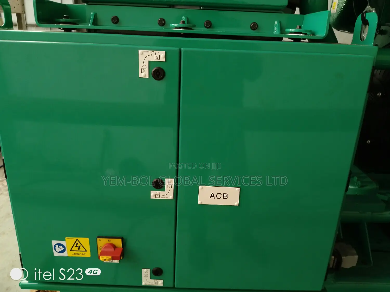 CNG Industrial Generator Installation