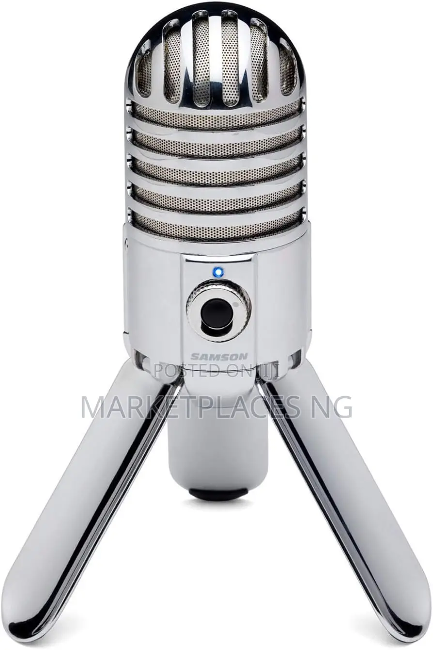 Samson Meteor USB Studio Microphone - Chrome