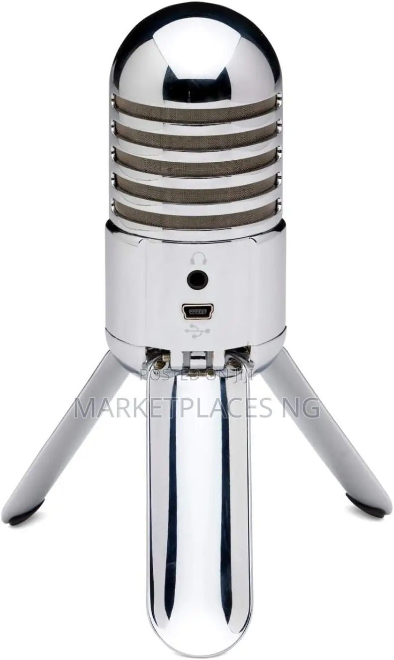 Samson Meteor USB Studio Microphone - Chrome