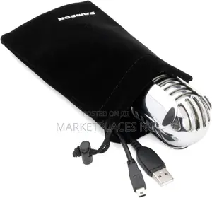 Samson Meteor USB Studio Microphone - Chrome