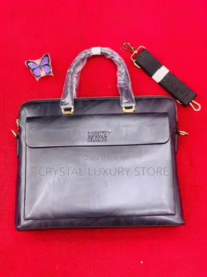 Mont Blanc Quality Luxury Laptop Bag