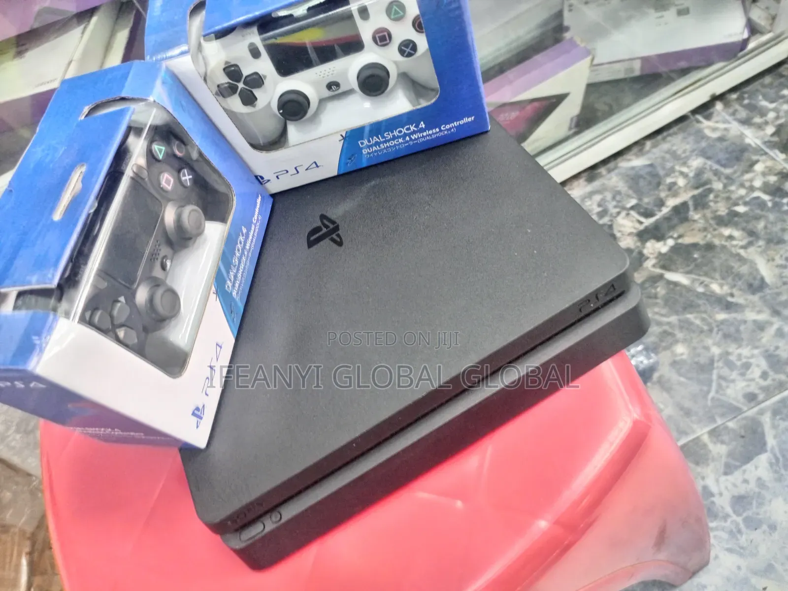 Ps4 Slim With Two Pad