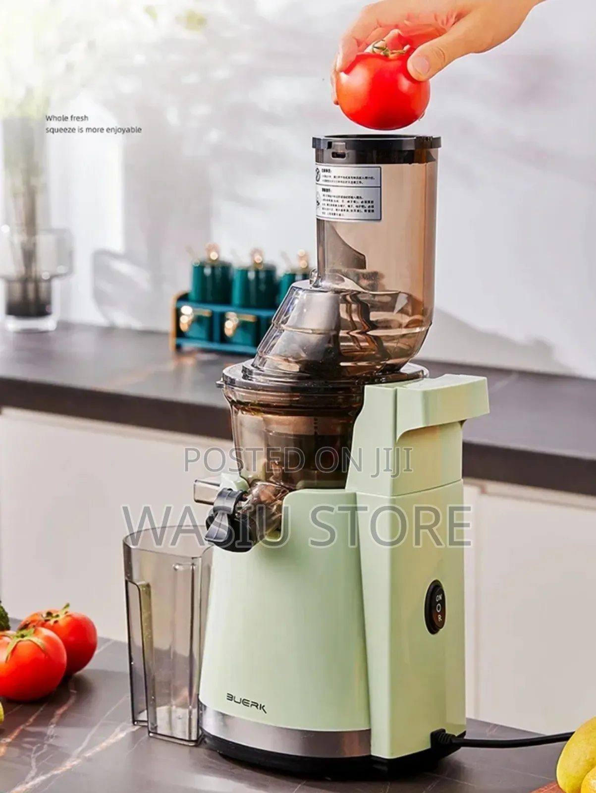 Buerk Slow Juicer, Model Ajm-400b