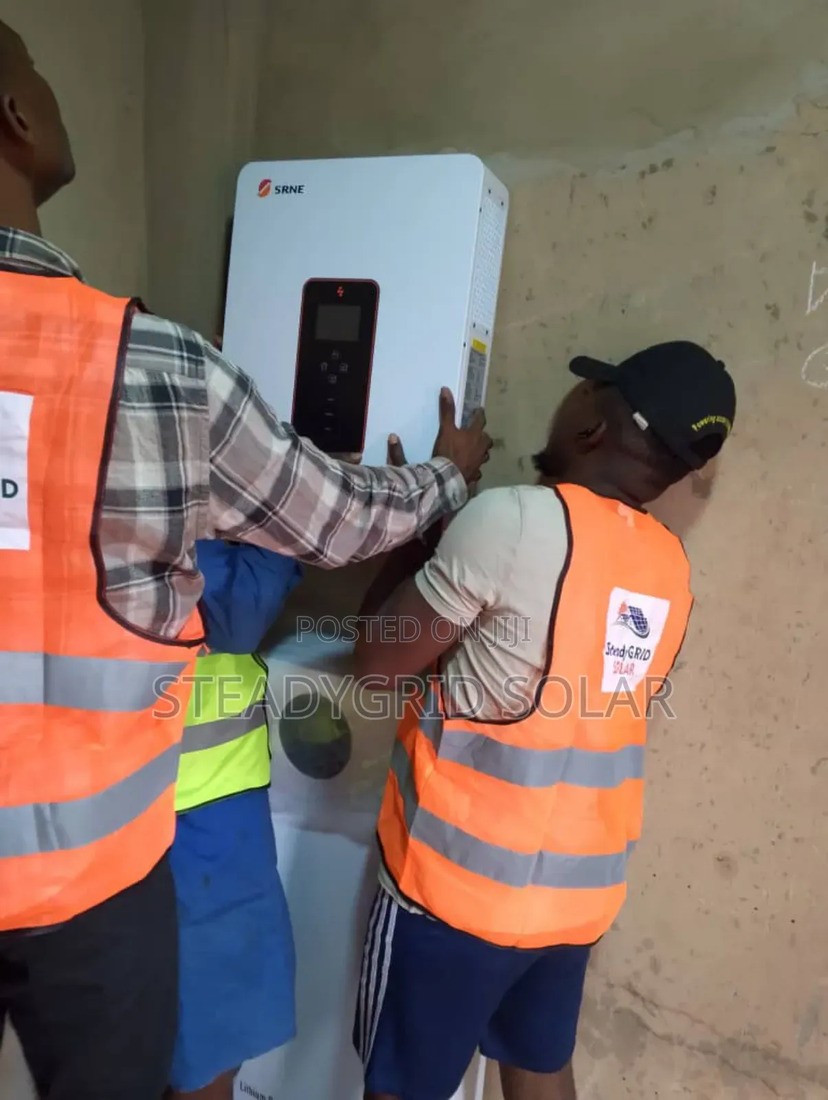 Professional Installed 30kva Srne Inverter 60kwh Lithium Bat