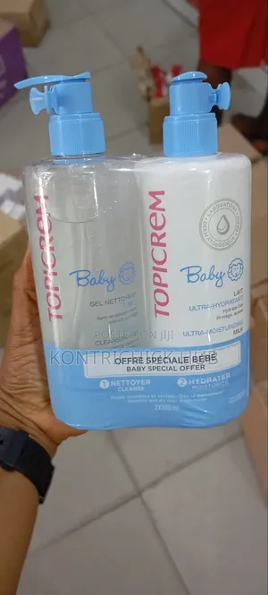 Topicrem Baby Lotion and Wash,Special Offer