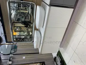 Double Cabinet With Light Mirror