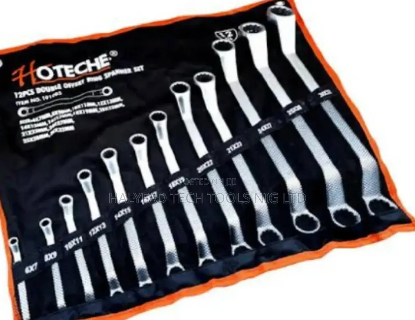 Original 12 PCS Offset Ring Spanner Set 6-32mm