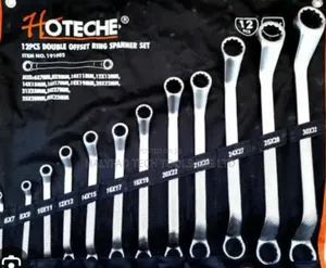 Original 12 PCS Offset Ring Spanner Set 6-32mm