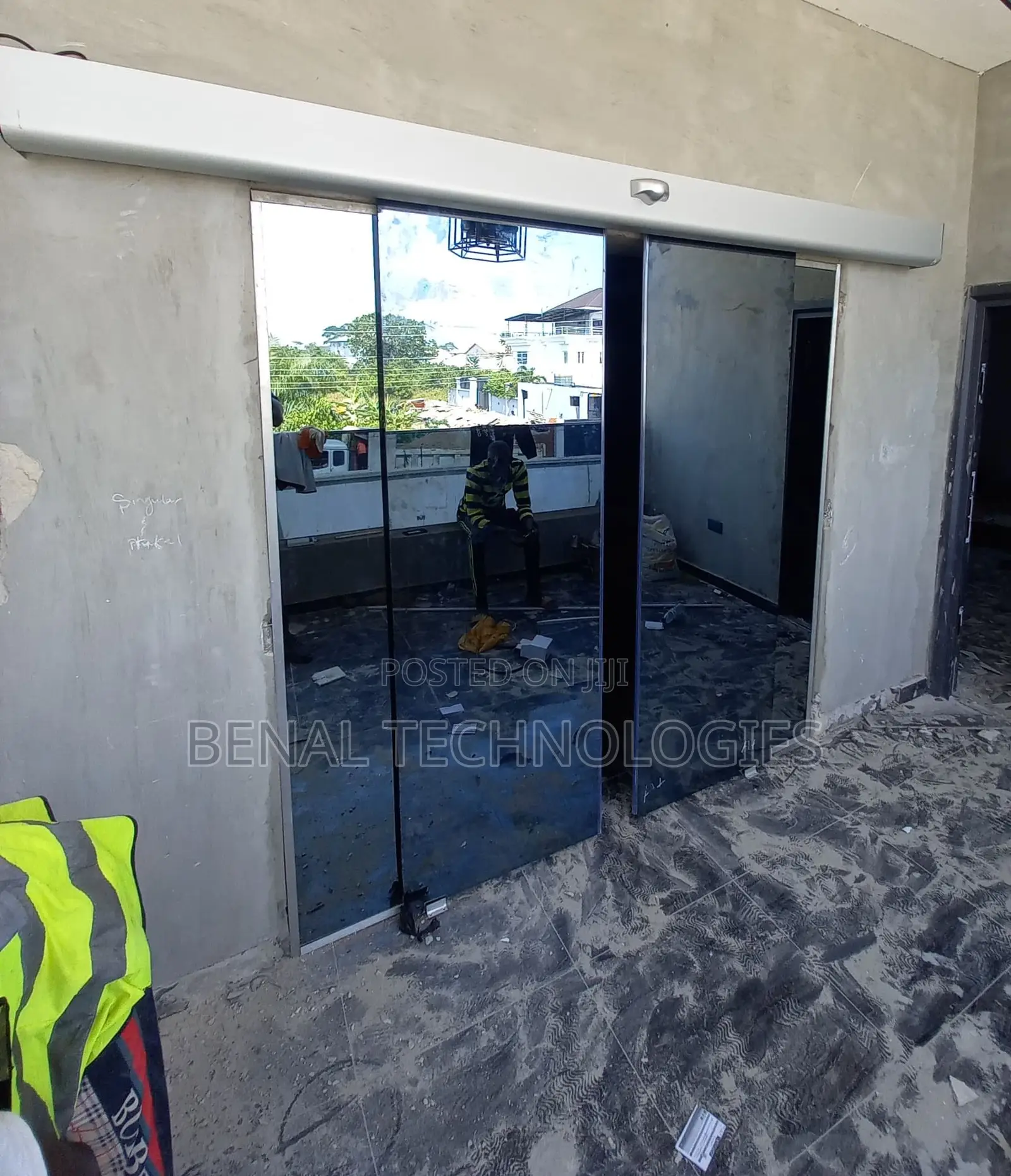 Auto Sliding, Contact-Free Passageway
