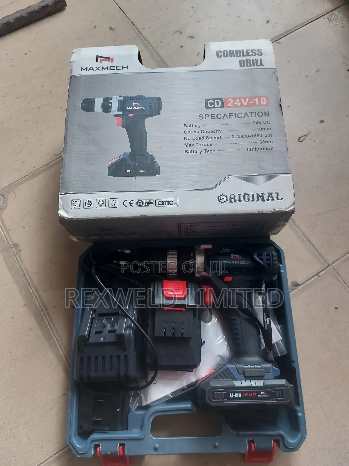 Cordless Hand Drilling Machine