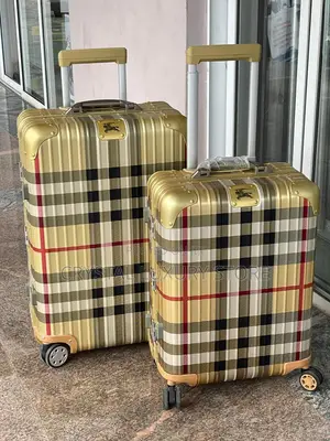 Photo - Burberry Quality Luxury Set Travel Luggage