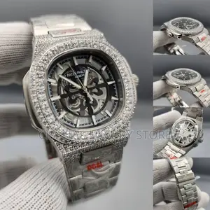 Patek Philippe Quality Luxury Men Chain Wristwatch
