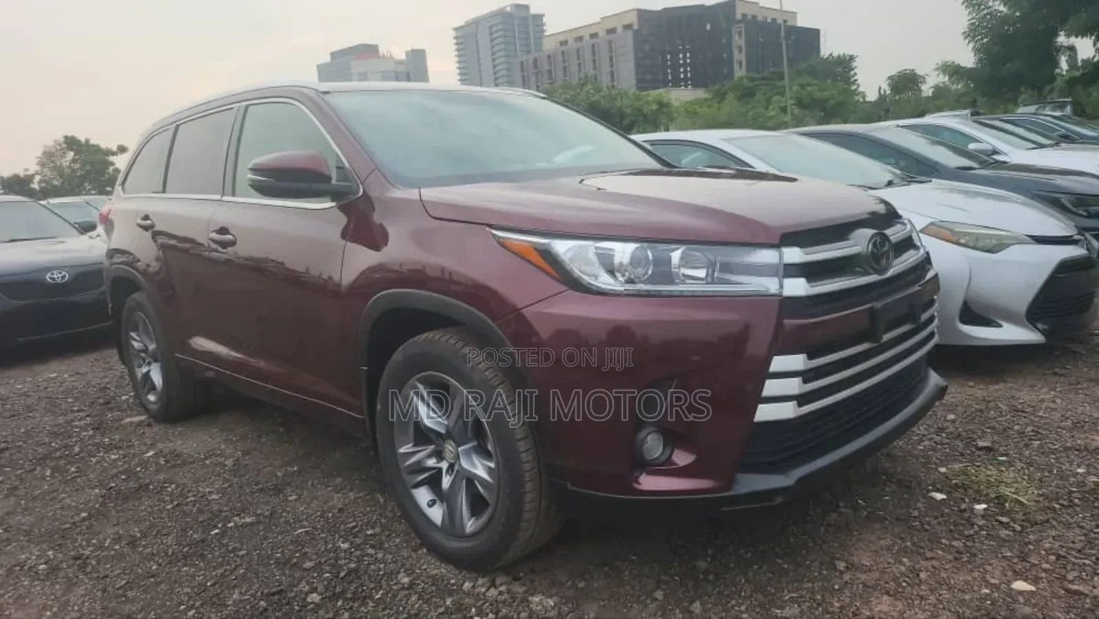 Toyota Highlander 2017 Red