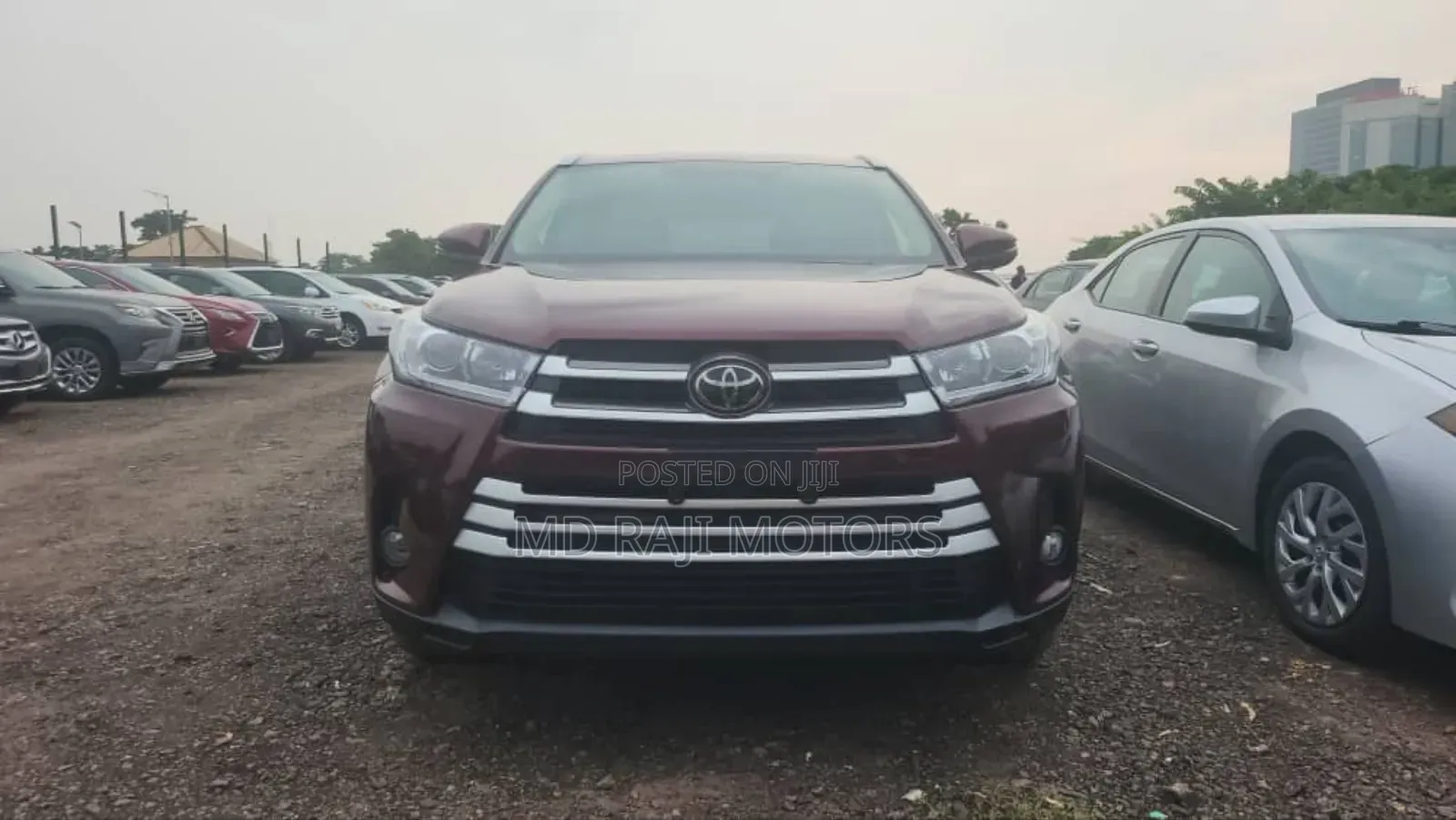 Toyota Highlander 2017 Red