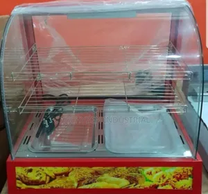 2 Plate Snacks Warmer RED