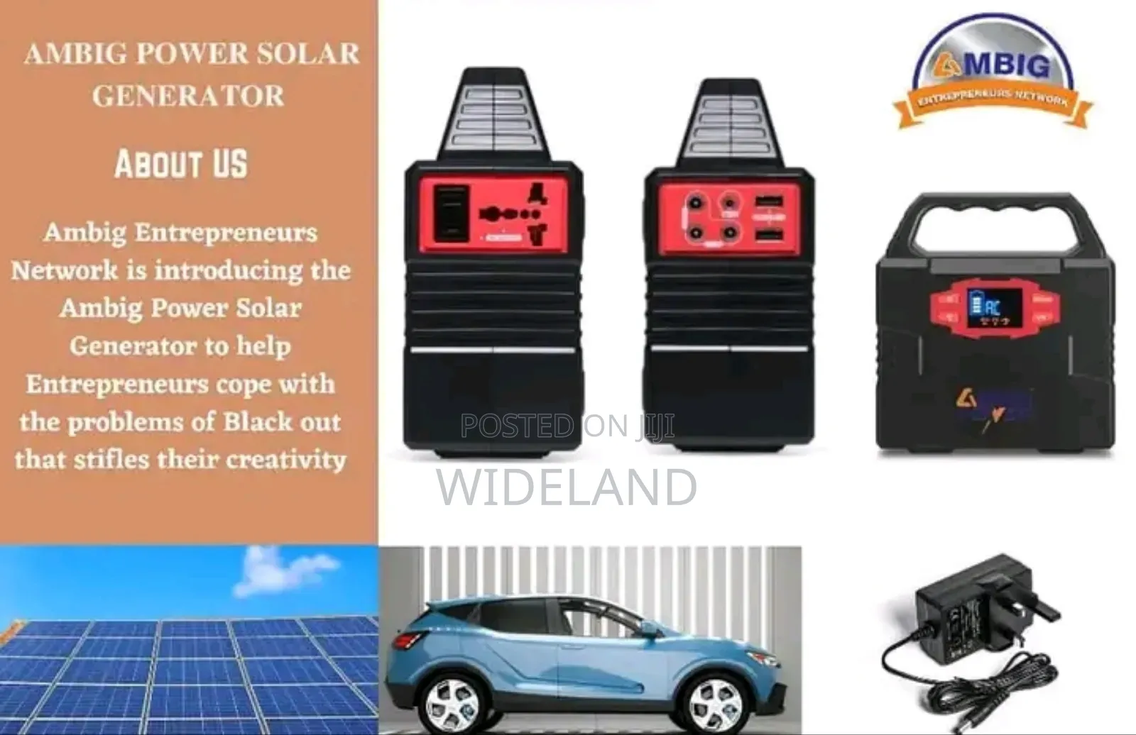 Ambig Portable Solar Generator