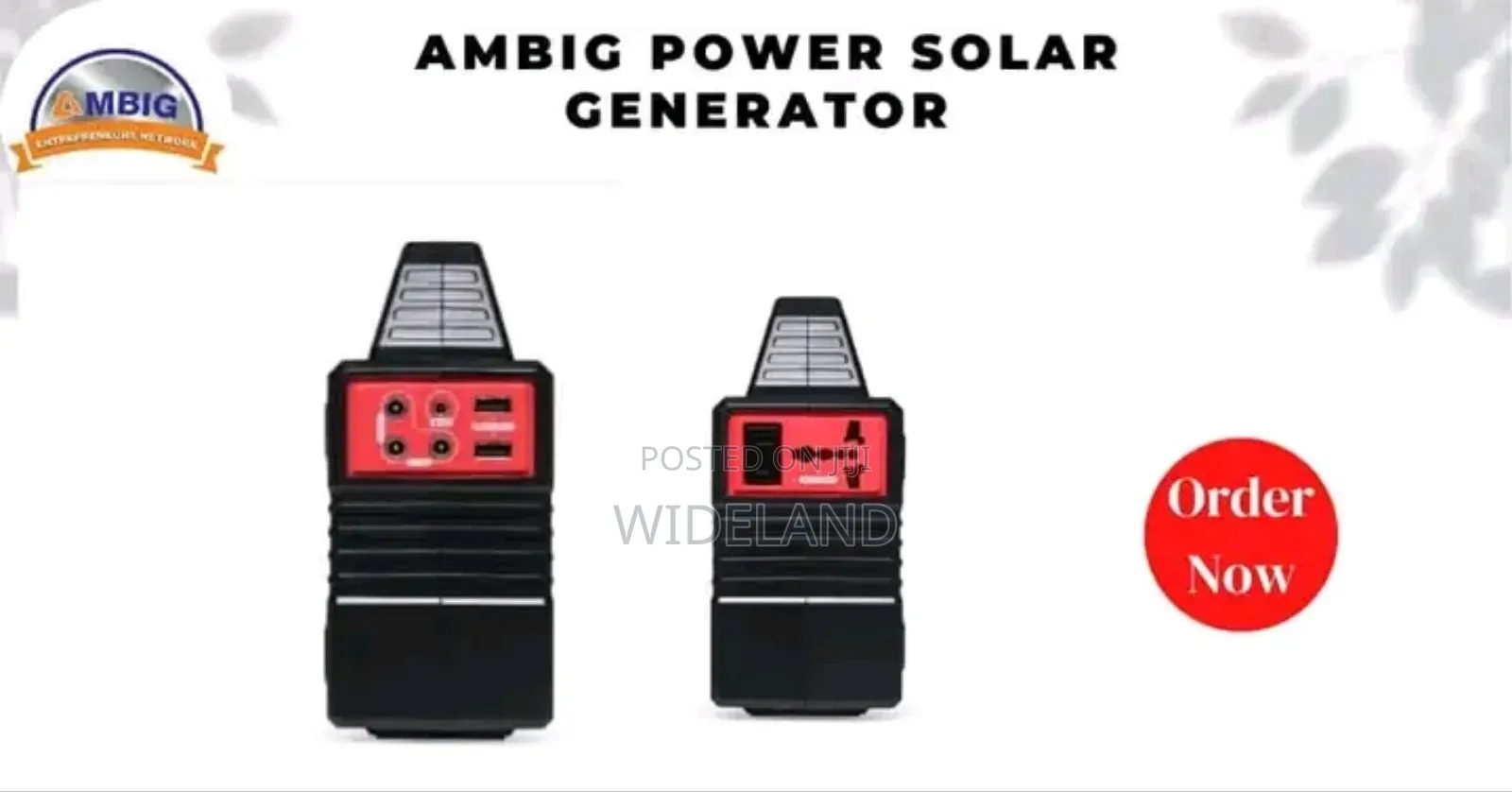 Ambig Portable Solar Generator