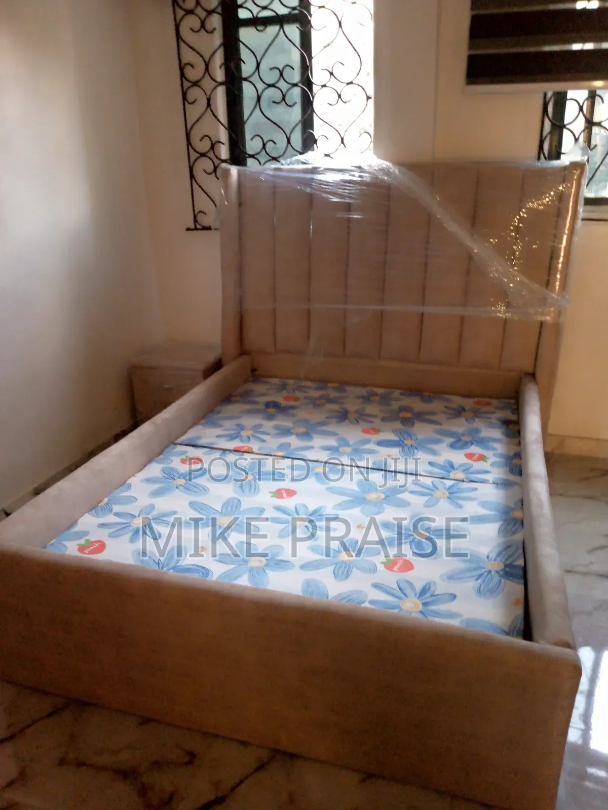 A Quality 4.5ft by 6ft Upholstery Bedframe