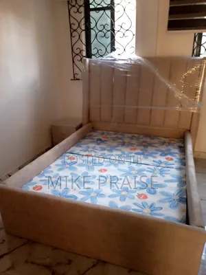 A Quality 4.5ft by 6ft Upholstery Bedframe