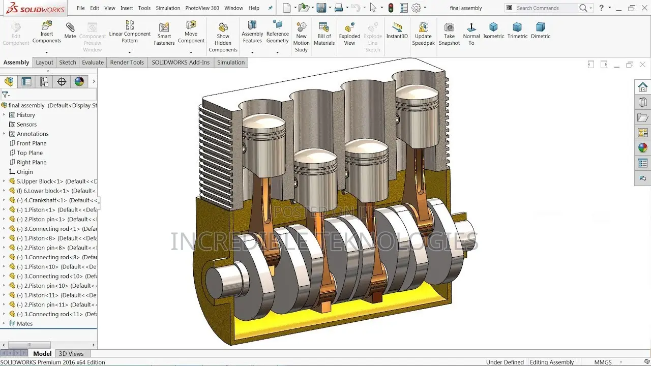 Solidworks Premium 2024 in Ikeja Software, Incredible Teknologies