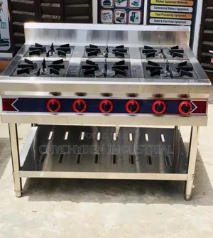 6 Burner Gas Cooker Without Oven
