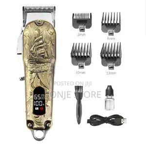 Sonar Professional Rechargeable Hair Clipper Wit LCD Display