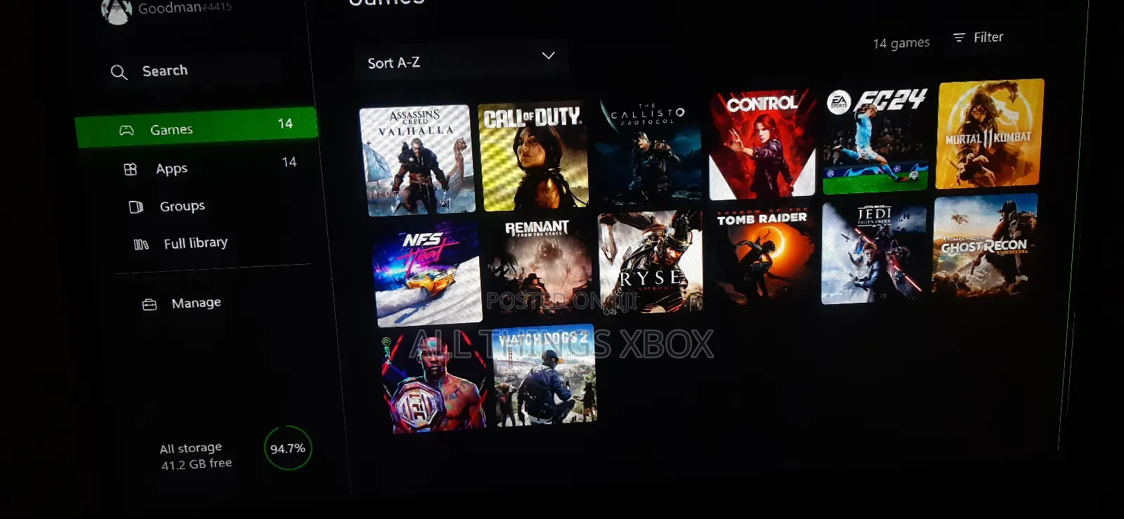 Microsoft Xbox Digital Games Downloads