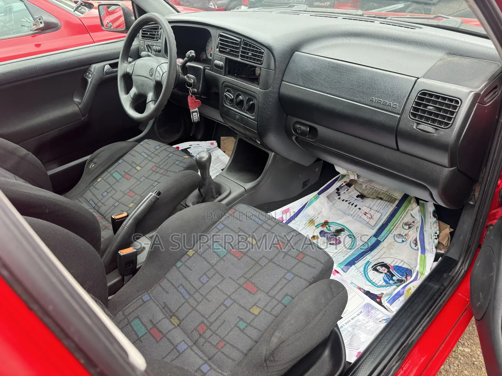 Volkswagen Golf 1.9 SDI Variant 1999 Red