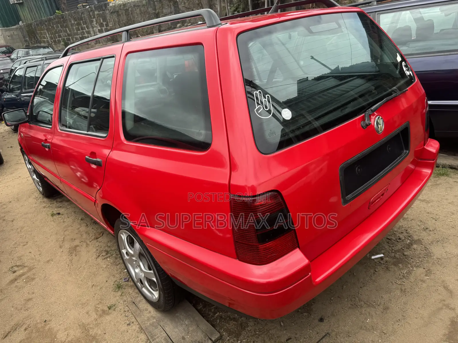 Volkswagen Golf 1.9 SDI Variant 1999 Red