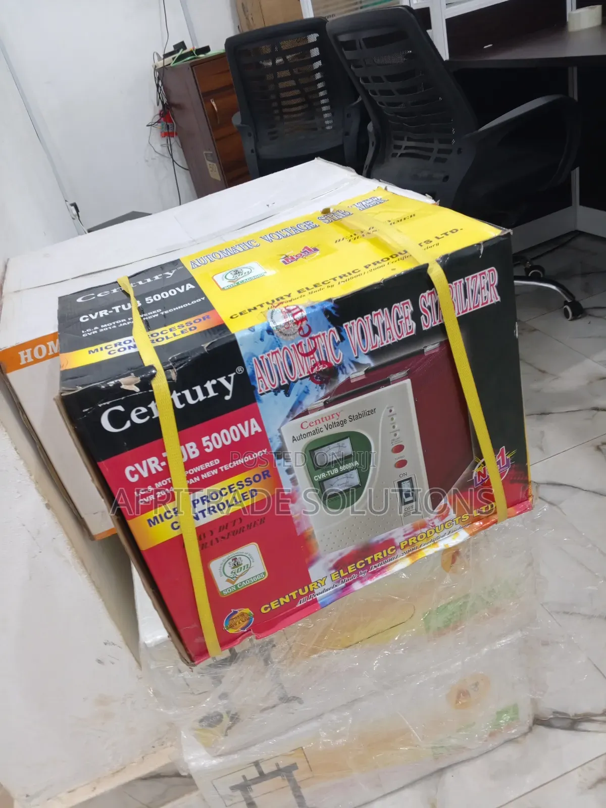 Century 5000VA Automatic Voltage Regulator -Analogue Meter