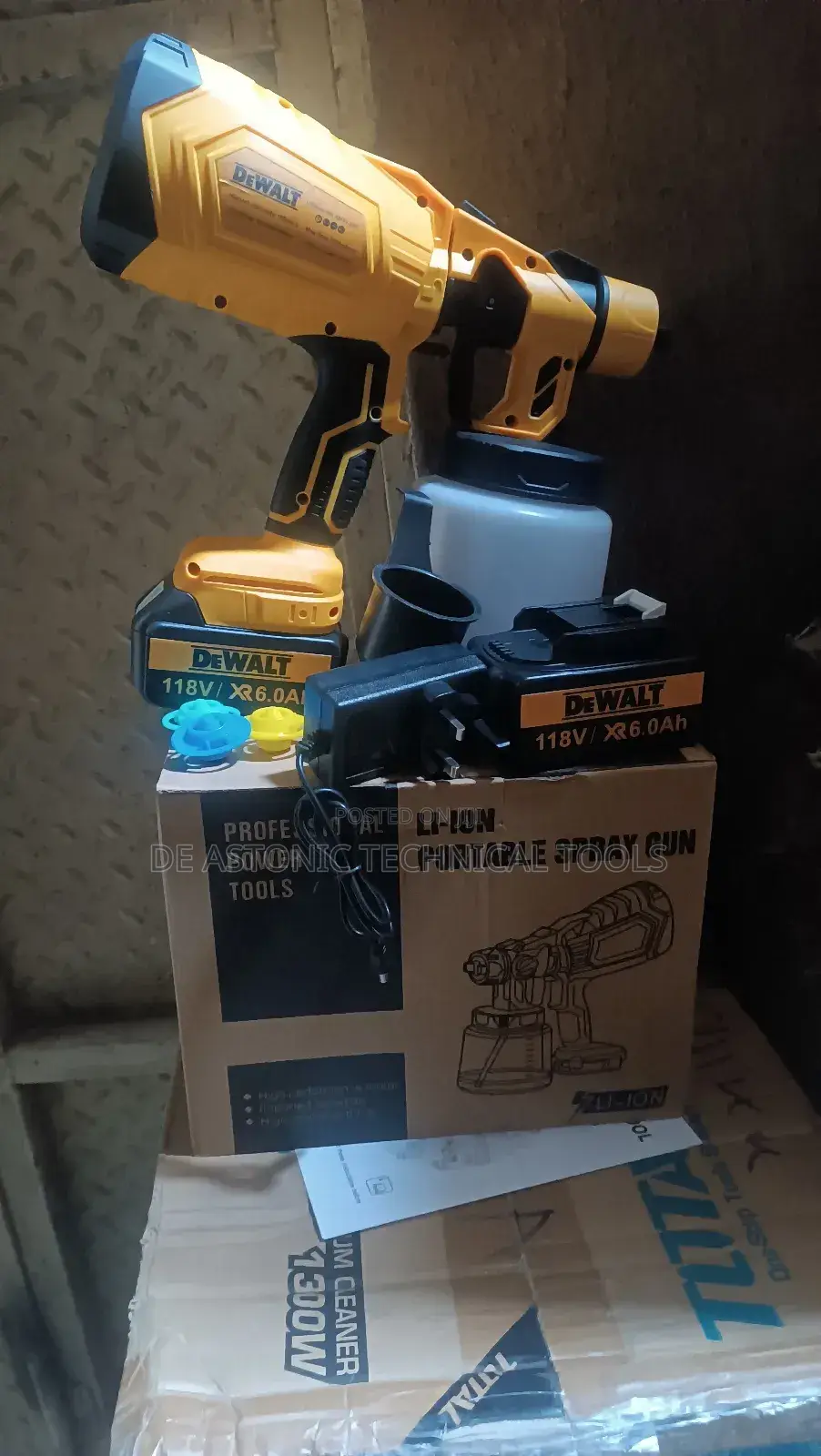 Dewalt Cordless Spray Gun