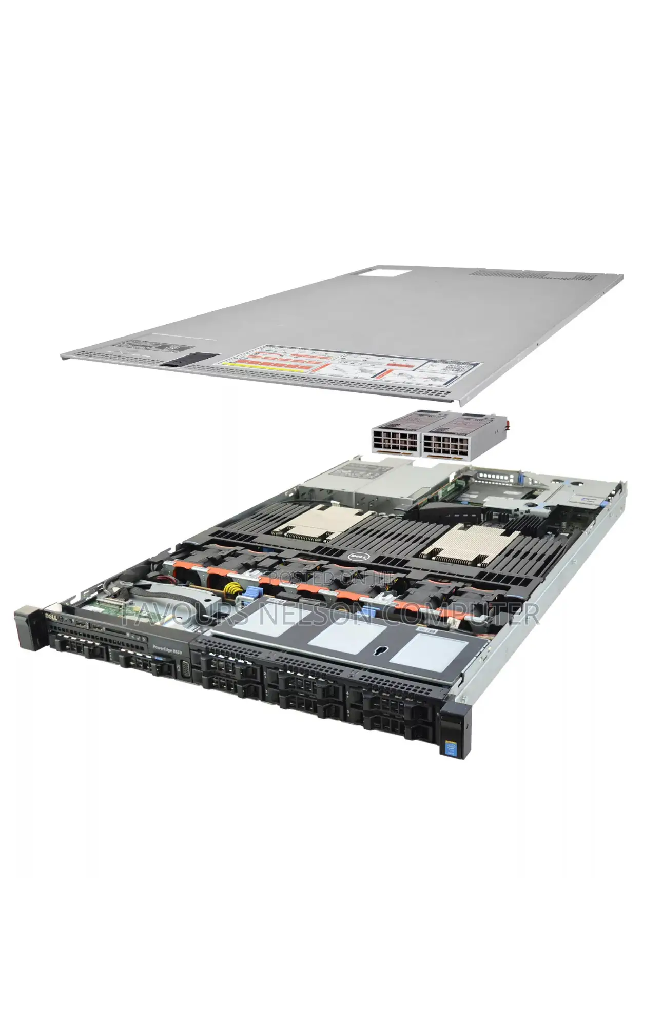 Server Dell PowerEdge R630 64GB Intel Xeon HDD 2T