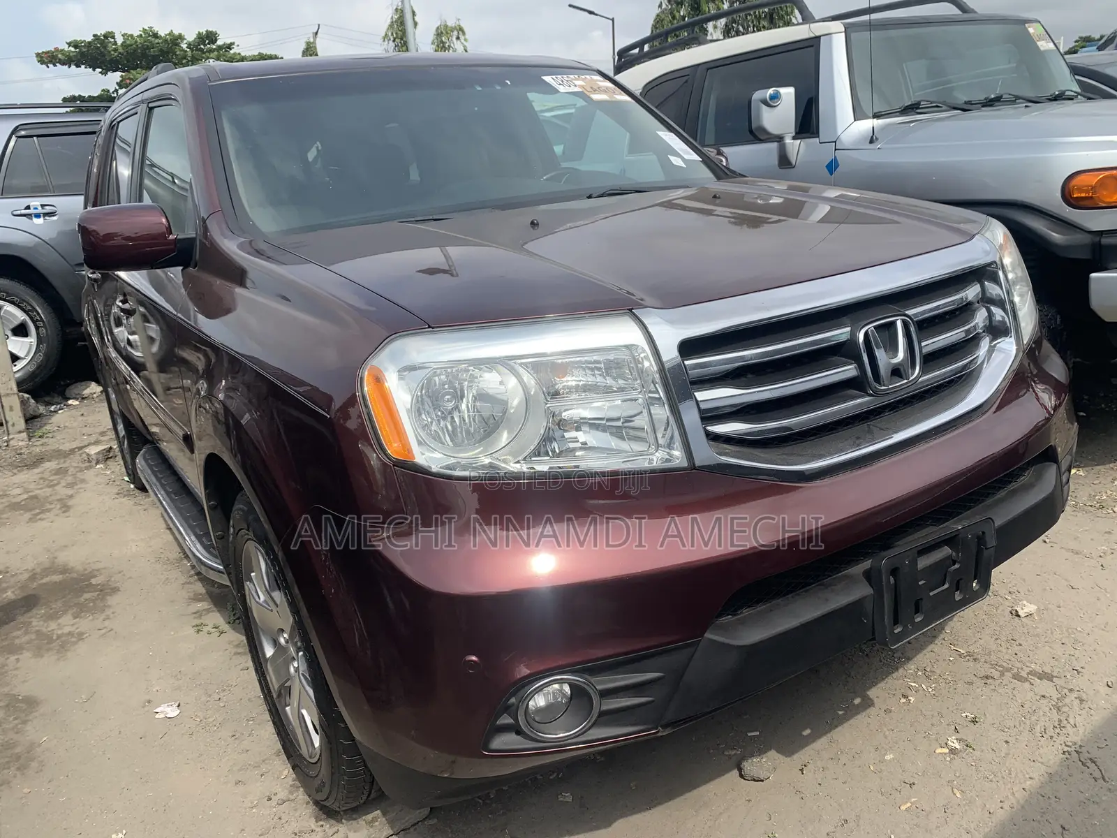 Honda Pilot 2013 Red