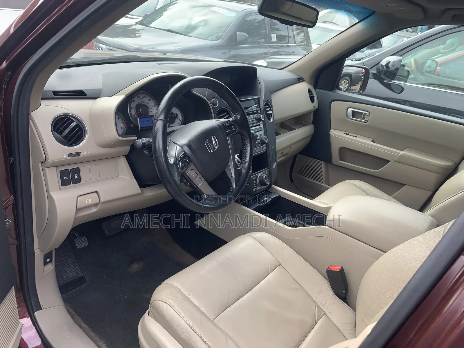 Honda Pilot 2013 Red
